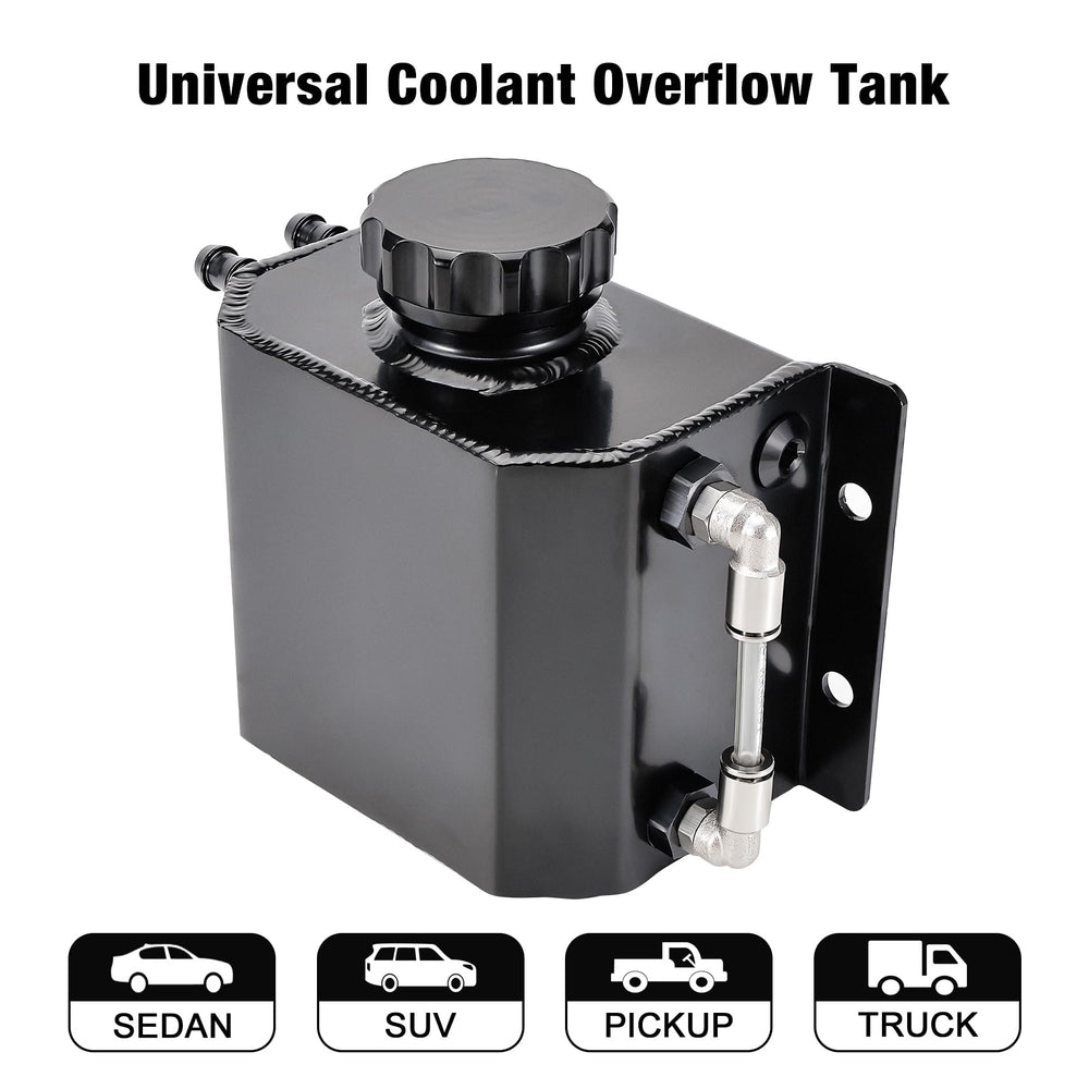 EVIL ENERGY overflow tank aluminum level indicator close-up, reduces wear and extends service life.