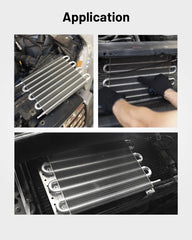 EVIL ENERGY cooler dimensions 15.66 x 7.5 x 0.75 inches optimize space.