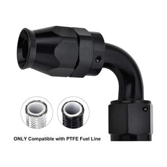 EVIL ENERGY 37-degree flare seal provides reliable AN-side seal