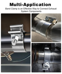 EVIL ENERGY ready-to-use clamp kit for quick exhaust upgrades
