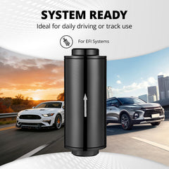 EVIL ENERGY 10 micron filtration captures fine particles to protect the fuel system.