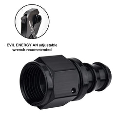 EVIL ENERGY compatible with rubber fuel lines for reliable connections.