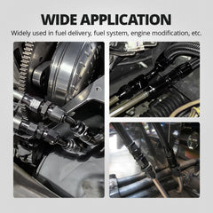 EVIL ENERGY compatible with stainless or aluminum hardlines for flexible installs.