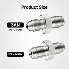 EVIL ENERGY stainless steel 304 fittings close-up highlighting durability