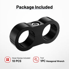 EVIL ENERGY mounting clamp supports diverse hoses with a firm grip