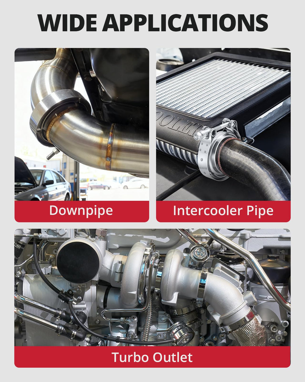 EVIL ENERGY V-Band clamp for turbo/downpipe use