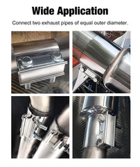 EVIL ENERGY two clamps pack ideal for exhaust system upgrades.