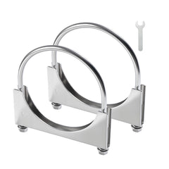 EVIL ENERGY two-pack exhaust clamps ready for muffler connections