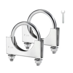 Evil Energy U-bolt clamp overview: durable design for secure exhaust joins.