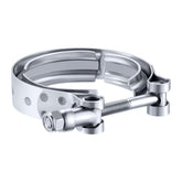 EVIL ENERGY v-band clamp for 2.5-inch exhaust flanges with quick release capability