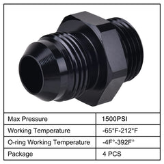 EVIL ENERGY wide temperature range specs for varied climates in black