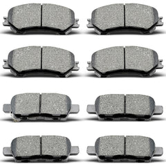 evkingauto D1415 D1737 front brake pads set for Nissan Rogue with smooth stopping
