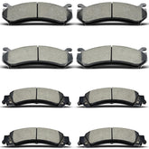 evkingauto front brake pad for Cadillac Escalade offers reliable stopping power
