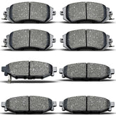 evkingauto front rear ceramic brake pads for Subaru vehicles delivering reliable stopping power.