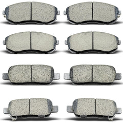 evkingauto Nissan 350Z front brake pads deliver smooth stopping and lasting durability.