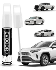 EVOOOR Blizzard Pearl cap close shows precise color-cap alignment for accurate touch-ups