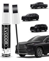 EVOOOR 202 cap enabling precise color application for chips on Toyota panels