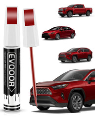 EVOOOR 3R3 Barcelona Red Pearl cap blends with Toyota finishes for precise color match