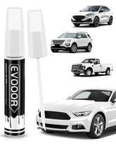 EVOOOR Oxford White cap shows precise color match for Ford chips.