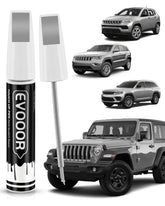 EVOOOR billet-silver touch up cap shows precise color matching for Jeeps