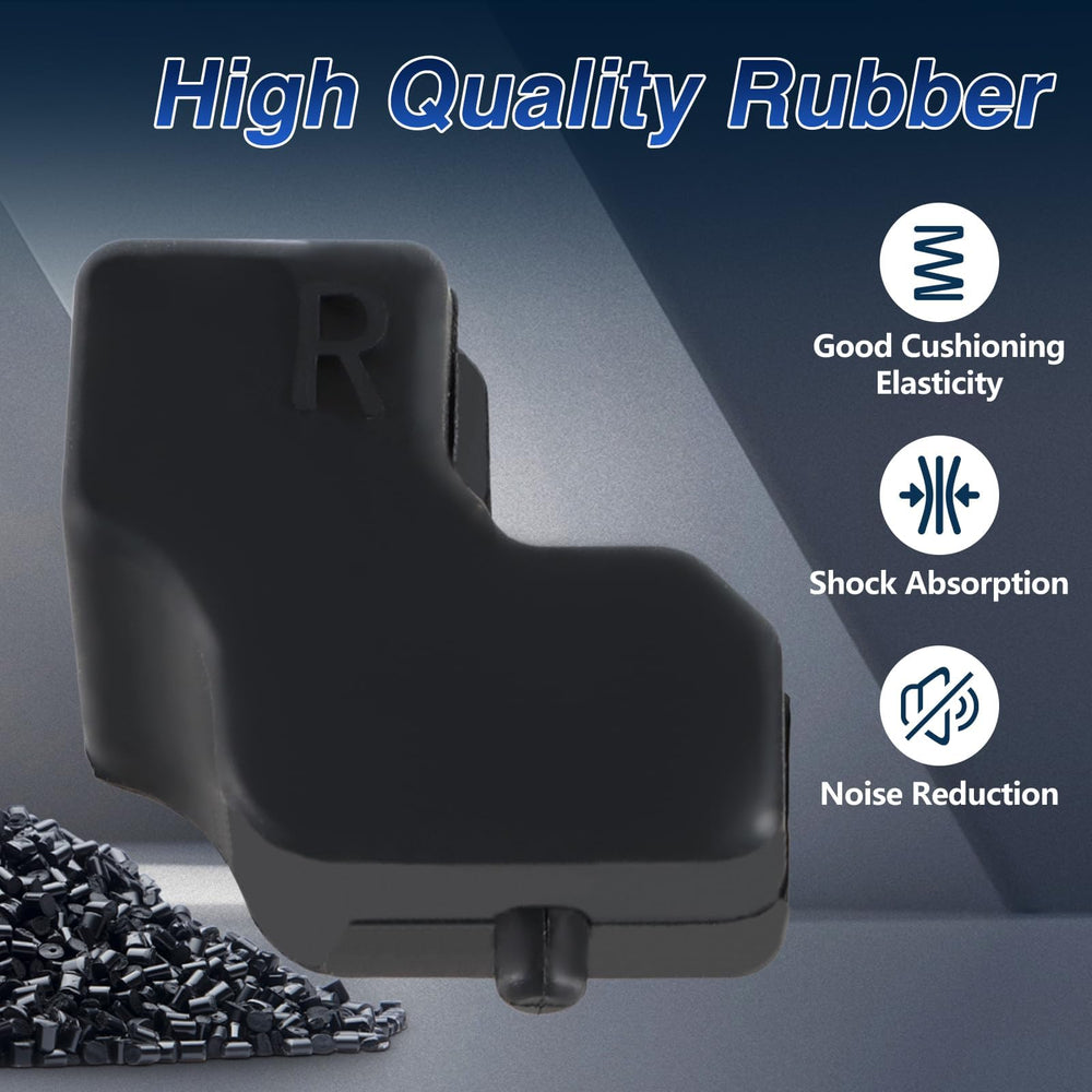 EVRBUL bumper cushion closeup shows premium rubber for wear resistance
