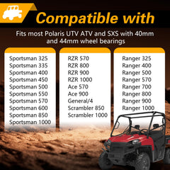 EVRBUL compatibility with Polaris models 40mm and 44mm.