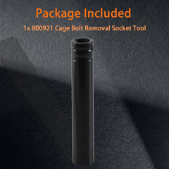 EVRBUL easy-to-use toolkit enables simple disassembly with a 1/2 inch ratchet
