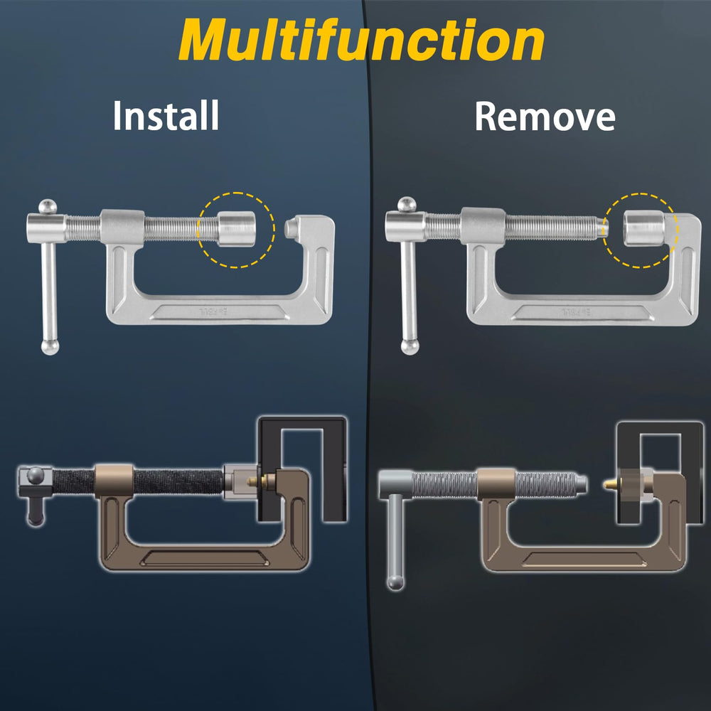 EVRBUL tool in hand shows easy-to-use design for quick pin work.