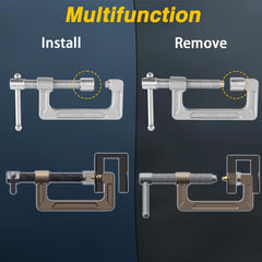 EVRBUL tool in hand shows easy-to-use design for quick pin work.