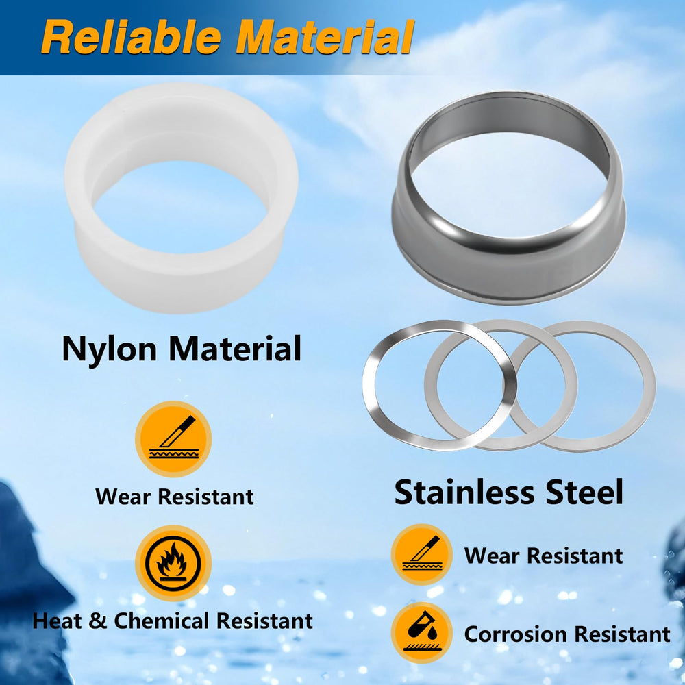 EVRBUL nylon spacer material offers wear and heat resistance for longevity.