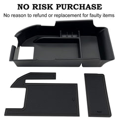EVTIME Camry packaging shows tray and mats for a tidy upgrade