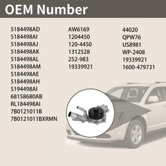 EvTok AW6169 compatibility chart indicates broad 3.6L V6 vehicle fit
