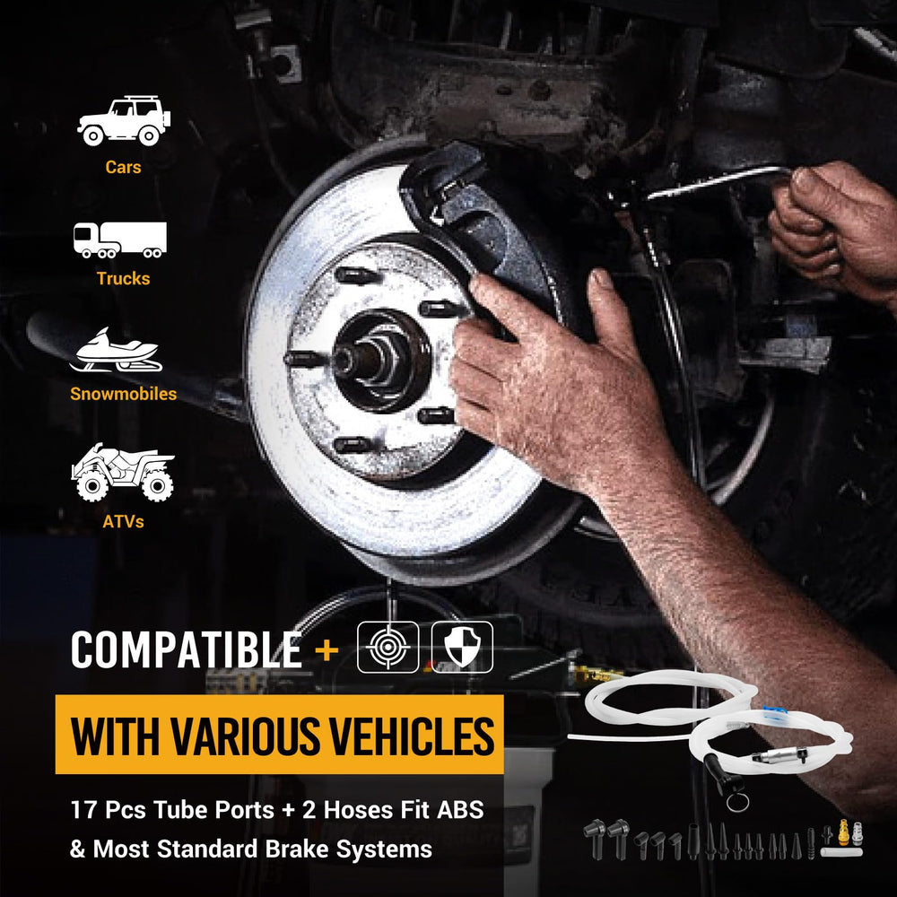 EWK fast, shop-quality brake flush with less hassle between jobs.