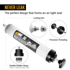 EWK polyethylene body resists heat and chemicals for everyday automotive use
