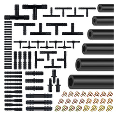 EWOJUYE vacuum hose kit shows six hoses for versatile automotive repairs
