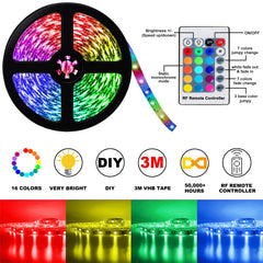 EXCELFU RV awning light remote control makes color and brightness easy.