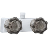 EXCELFU RV shower faucet outside-inside use, convenient showering on the go.
