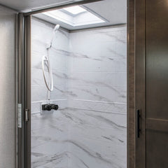 EXCELFU RV shower faucet waterway design ensures reliable, aerated water flow
