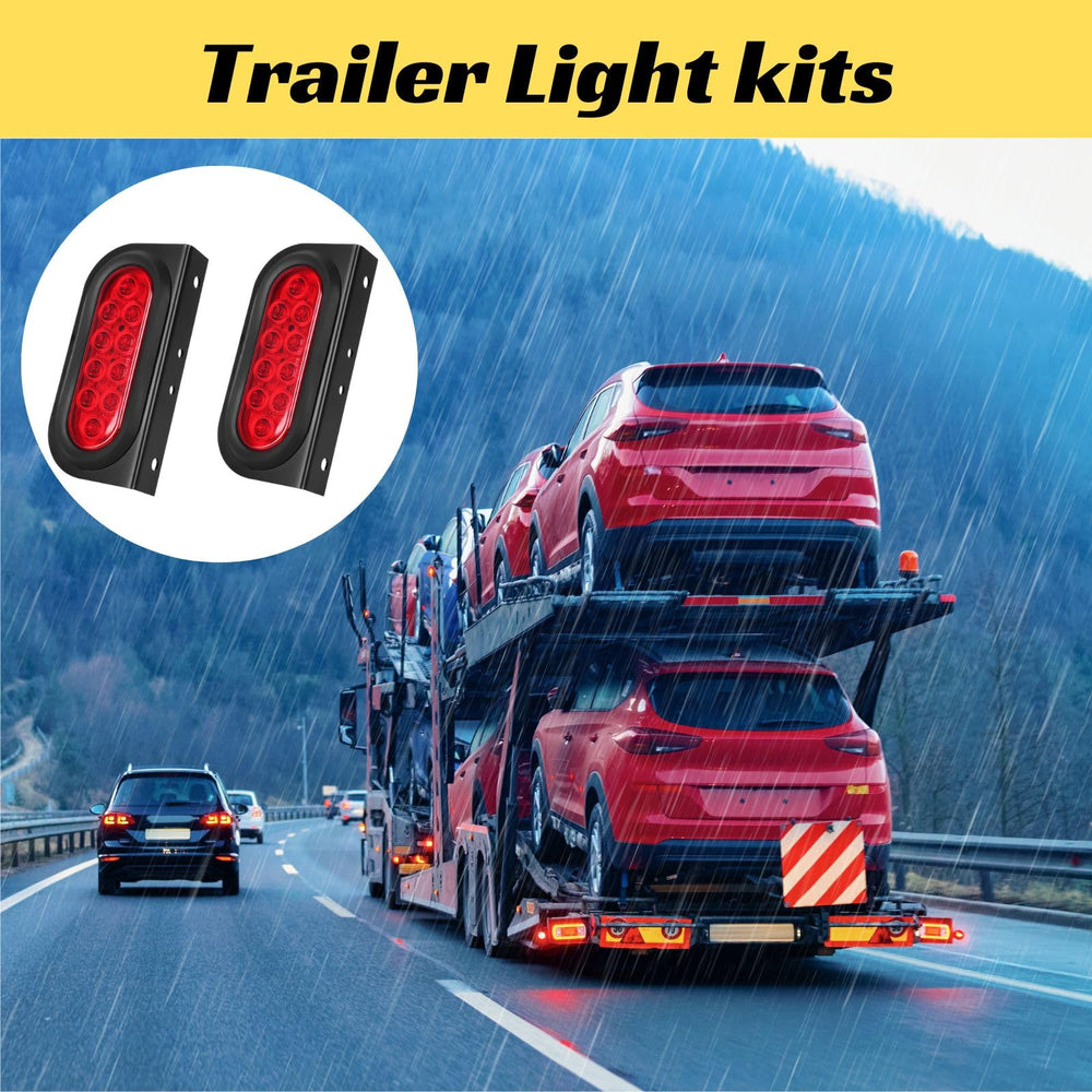 EXERAUO universal trailer lights kit suitable for boat RV truck and more