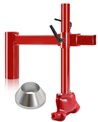 EXODIOS duck head kit with silver cone demonstrates durable assembly for easy tire changes.