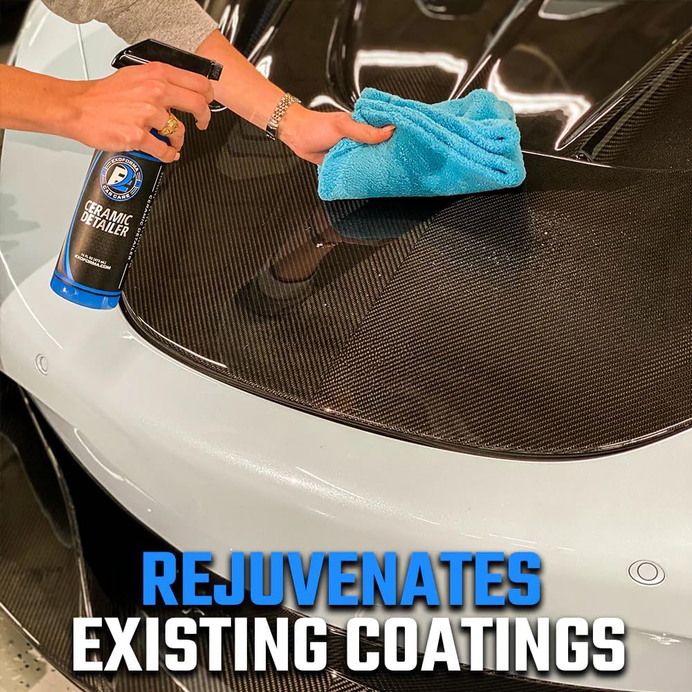 ExoForma Ceramic Detailer revive-coating helps refresh coatings with renewed luster.