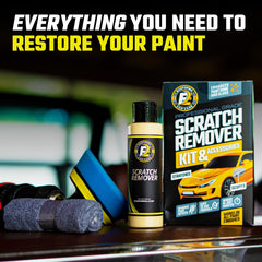 ExoForma paint clarity restore shows deeper color and gloss after treatment.