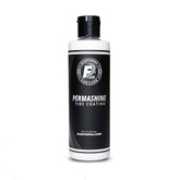 ExoForma Permashine bottle closeup showing a long-lasting acrylic shield for tires.