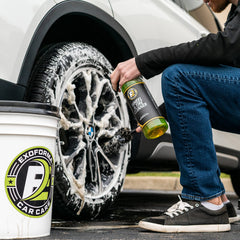 Tire dressing prep scene with ExoForma for proper prep