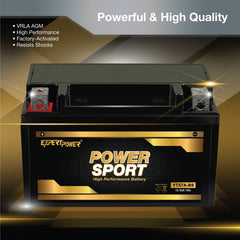 ExpertPower YTX7A-BS scooter battery suitable for 50cc to 150cc models with long life