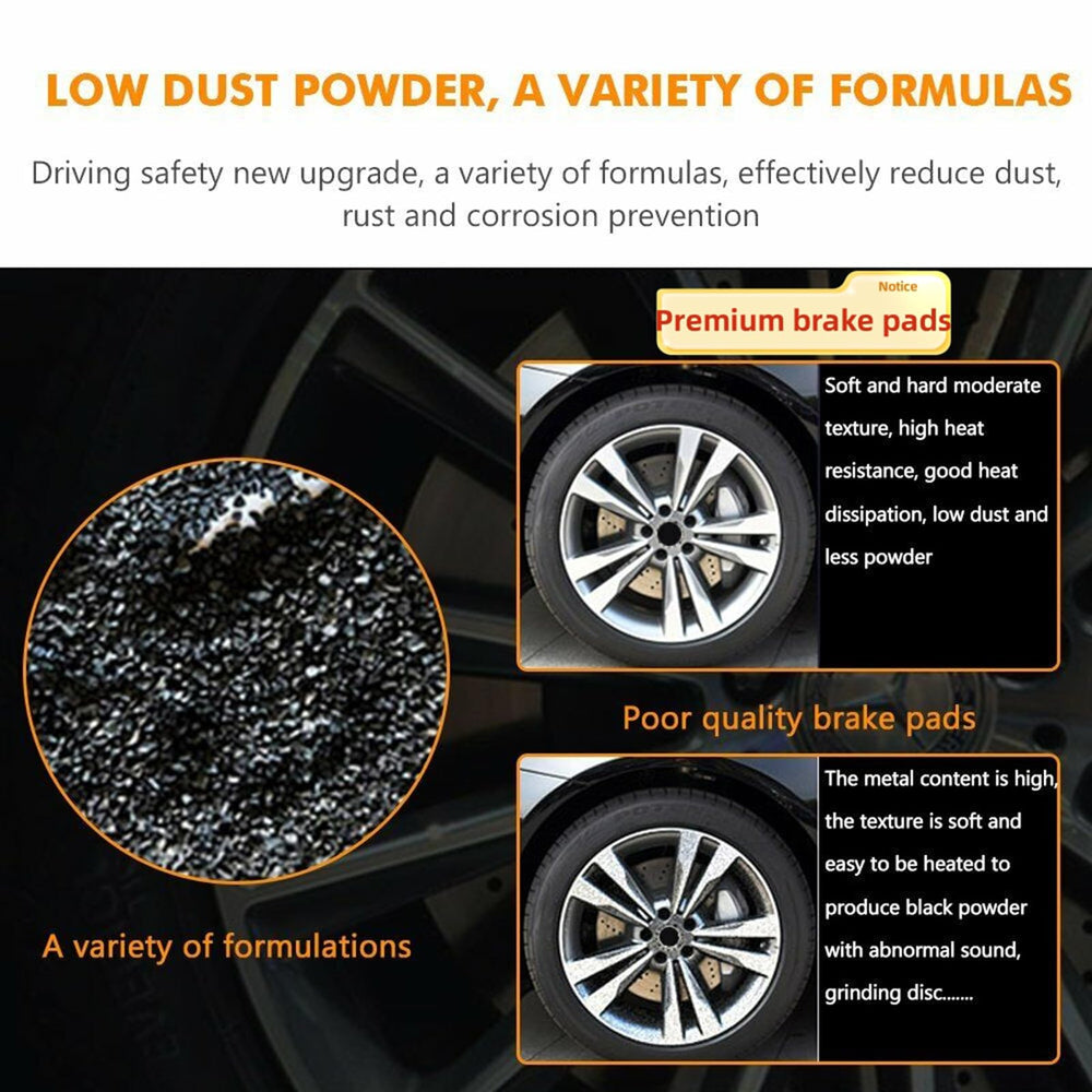 EXPPOWER high-temperature ceramic brakes tolerate heat during long descents.