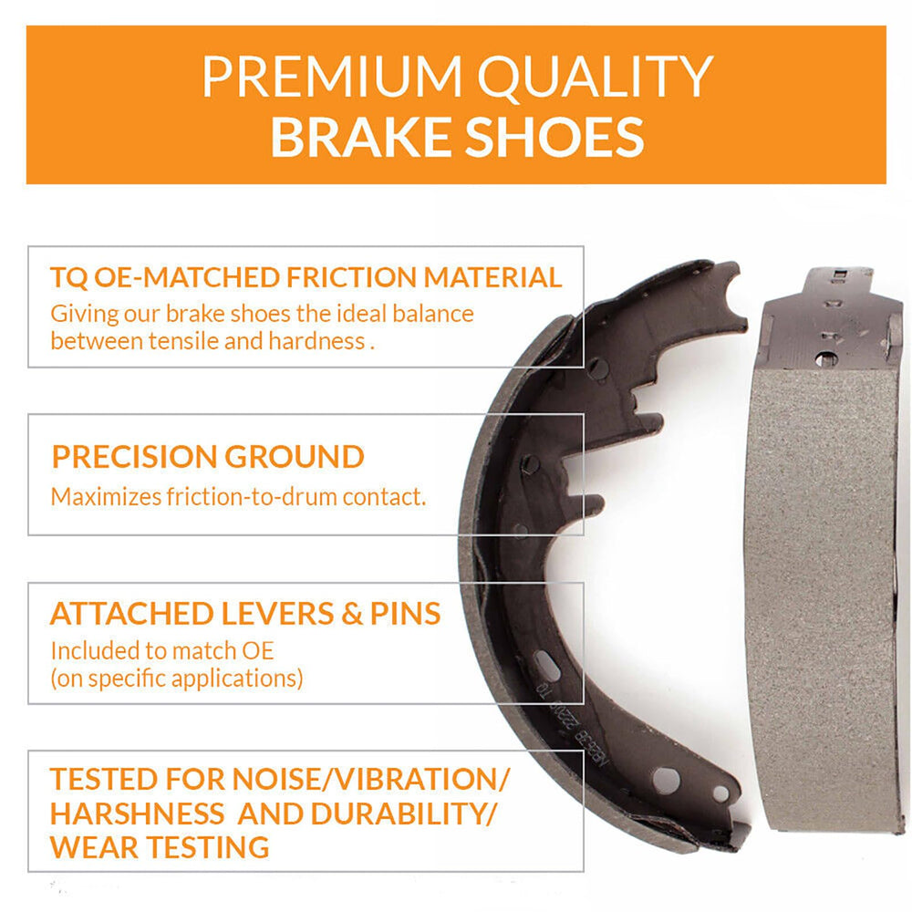 EXPPOWER OE-matching brake shoes for Nissan Sentra with original-part accuracy.