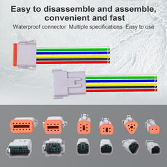 Exqutoo DT in-vehicle installation suited for outdoor lighting or security systems.