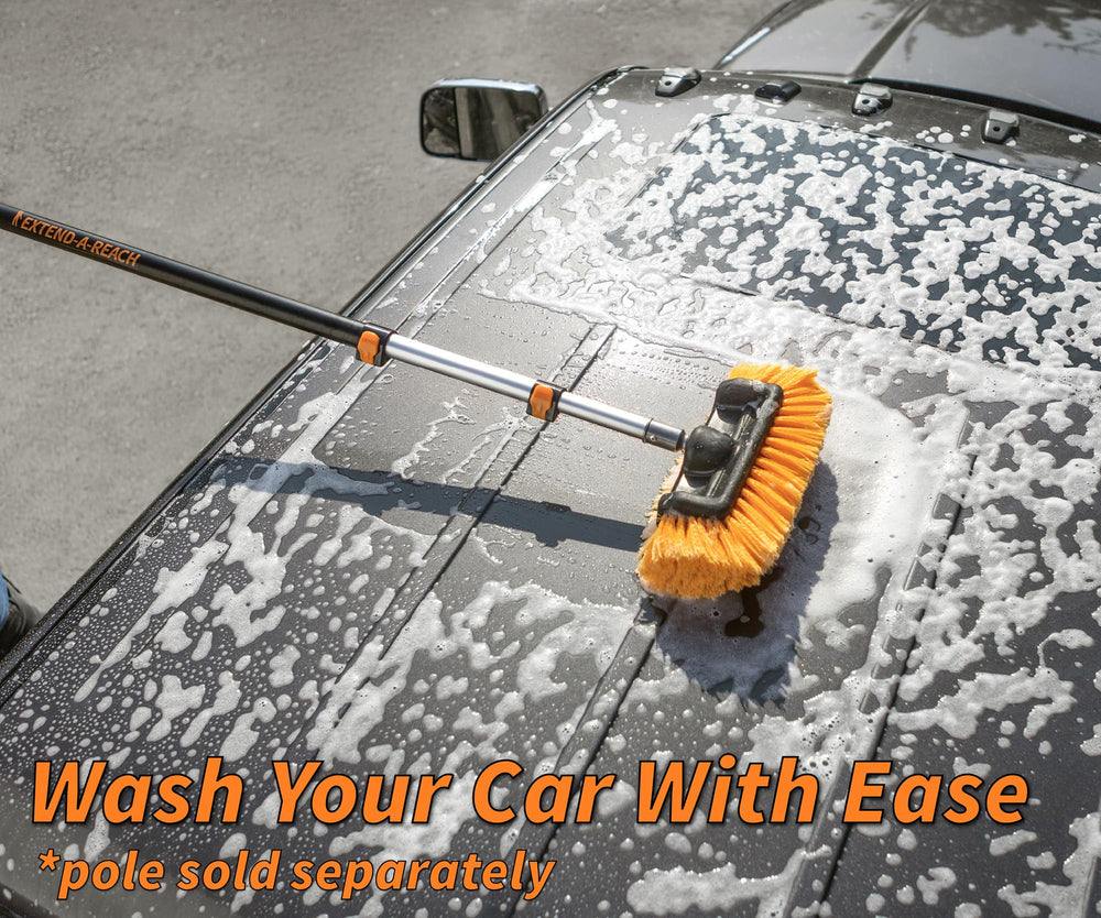 Dry dusting mode with EXTEND-A-REACH brush for quick cleanup or indoor use