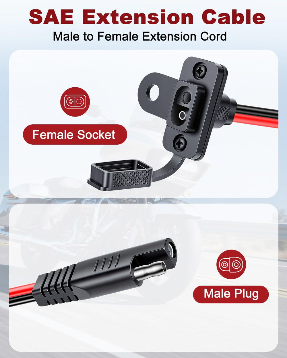 EXTRACTME flexible charging cable maintains shape after bending for durability